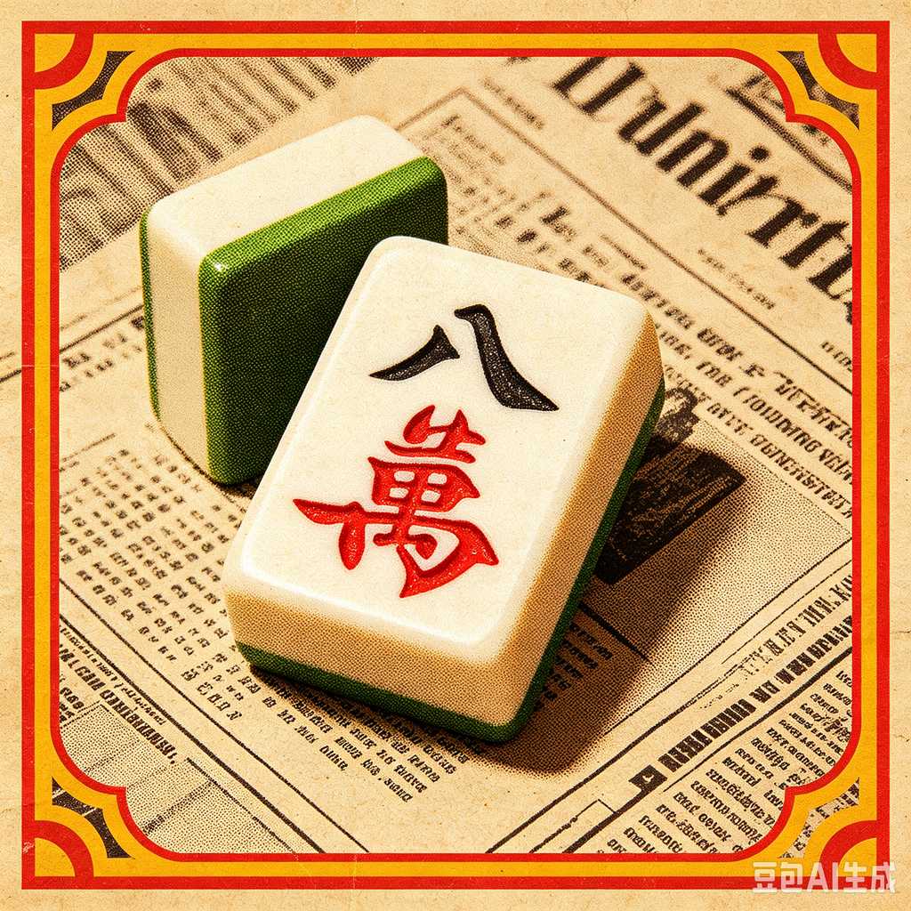 personalized souvenir mahjong set